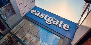 Decorative image showing the front sign of Eastgate shopping centre 