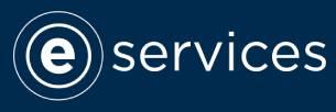 Blue e-Services logo