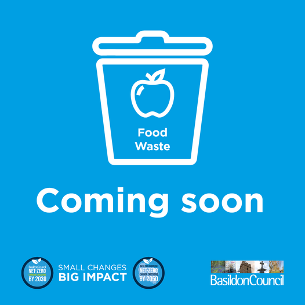 Council graphic of the new waste caddies coming to the borough in Autumn 2022