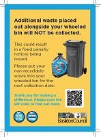 An image showing the contamination sticker