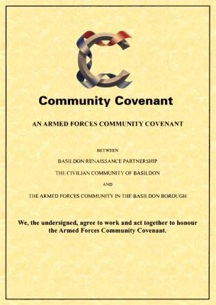 Image of the Basildon Armed Forces Community Covenant 2012