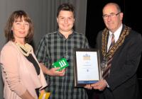 Image of Christopher Hawkins - Award for Young Volunteer 10-15yrs - Basildon Volunteer Awards 2016