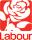 Small colour image of the Labour Party Logo 2018