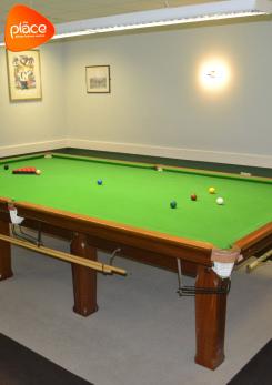 Image advertising snooker room hire at The Place, Pitsea