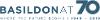 Brand Logo - Basildon at 70 celebrations - shows lettering 'Basildon at 70 , 1949-2019, Where the future begins'