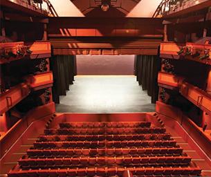 Basildon at 70 photo of Towngate Theatre auditorium from Monday Memory contributor - Simon Bristoe