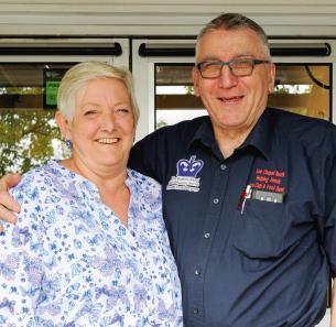 Decorative image showing Basildon Heroes - October 2019 - Pam and John McKay