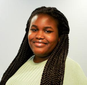 Decorative photo image showing Basildon Hero - Rachel Ojo