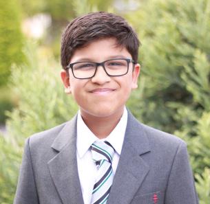 Decorative photo image showing Basildon Hero - Aayush Danej